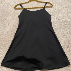 Black Athletic dress with shorts underneath